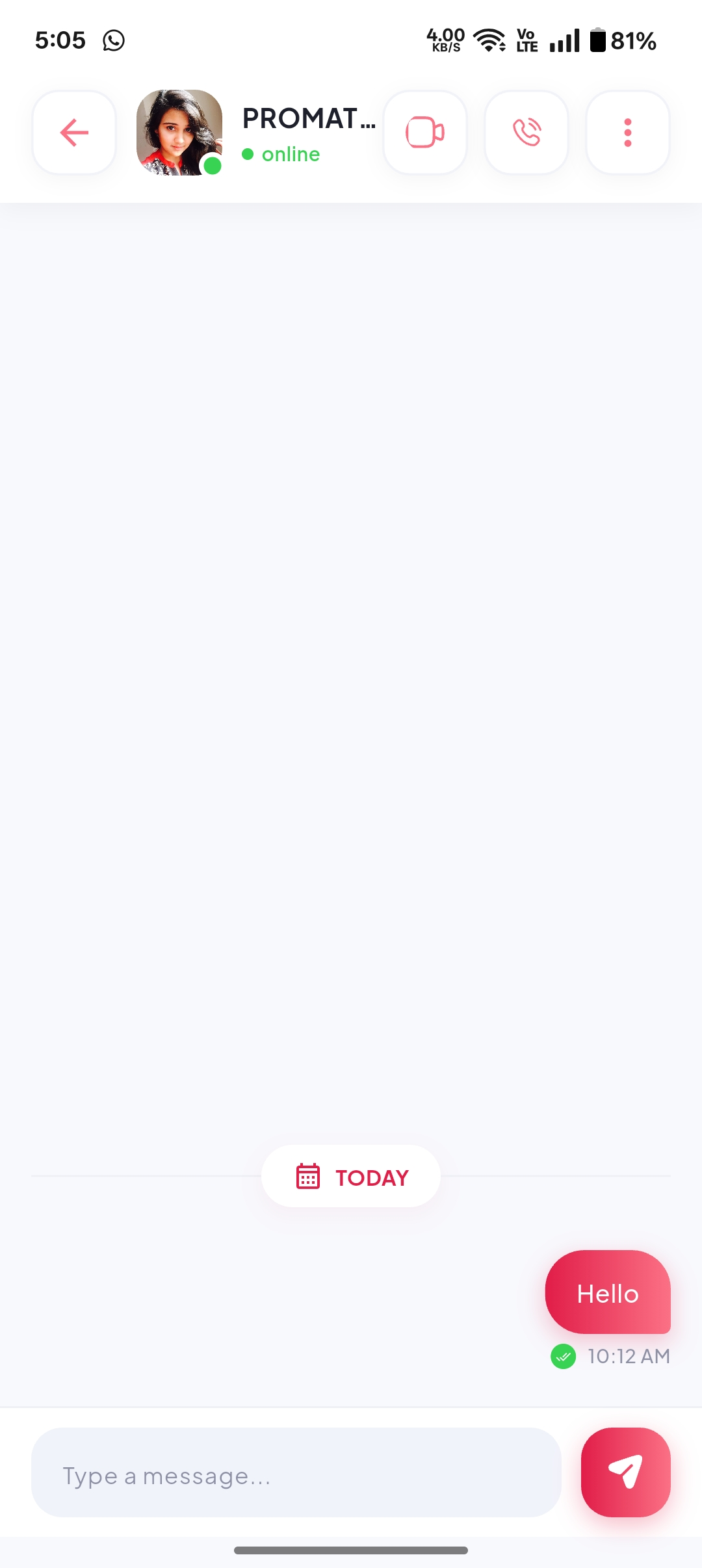 Chat Flow – options and actions